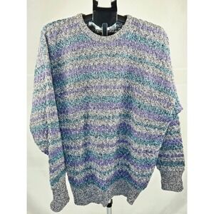 Vintage 90's 100% Wool Harbour Club Cosby Style Dadcore Sweater, XL